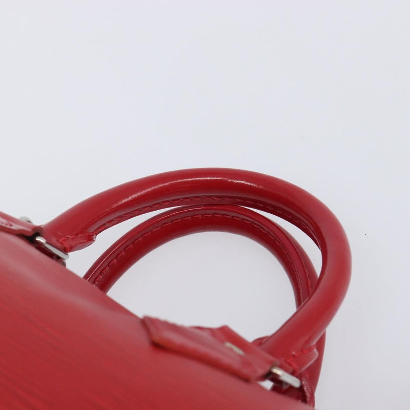 Louis Vuitton Speedy Epi Leather Red Bag