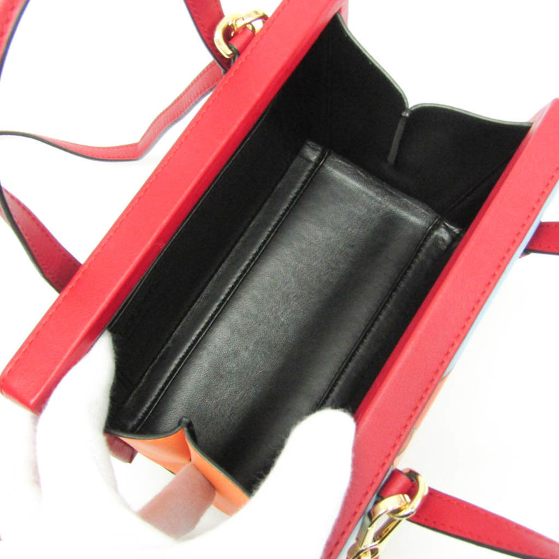 Loewe Postal Leather Multicolour Bag