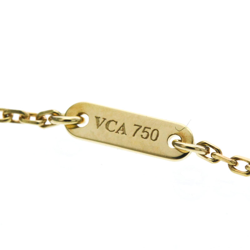 Van Cleef & Arpels Sweet Alhambra Pendant 18k Yellow Gold And Mother Of Pearl Yellow_gold Bijoux