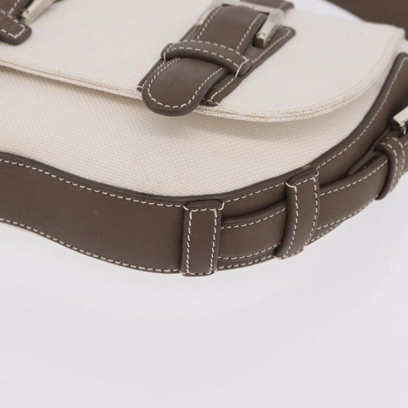 Loewe Shoulder Bag Canvas White