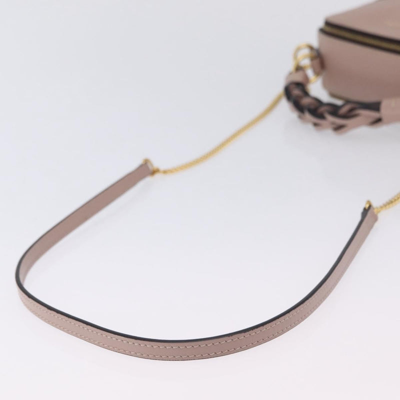 Chloe Daria Chain Leather Pink Bag