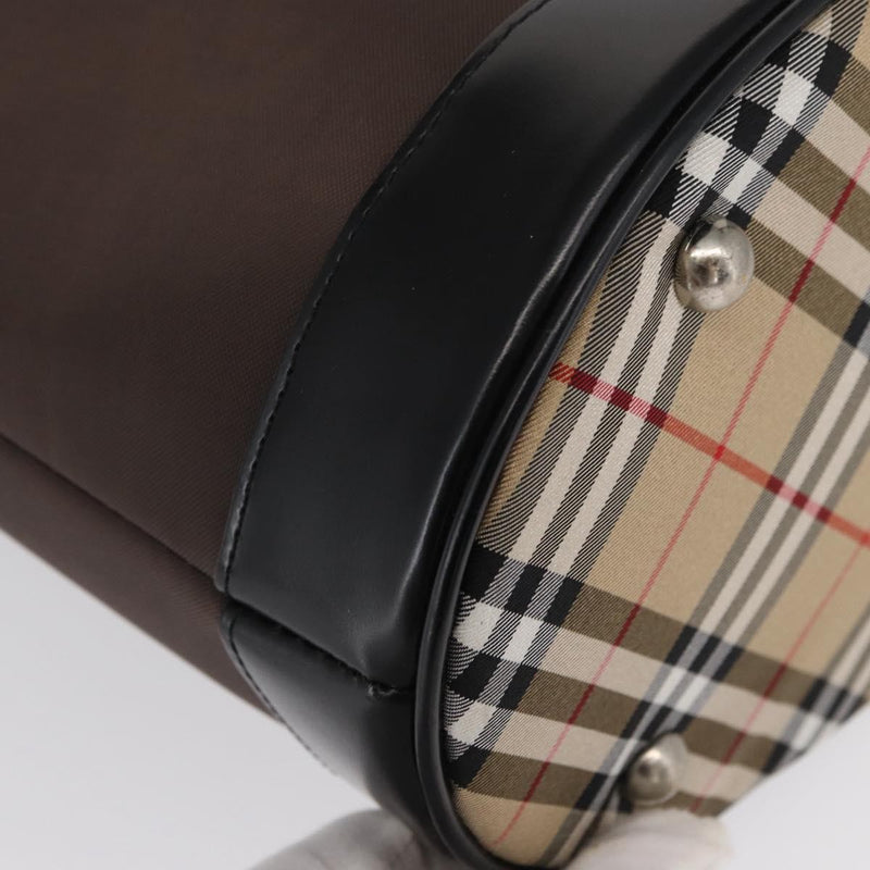 Burberry Blue Label Nylon Brown Bag