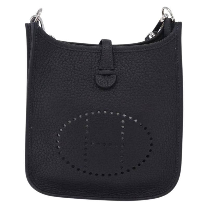 Hermes Evelyne Bag Gen Iii Clemence Black Leather