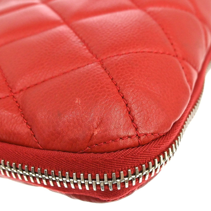 Chanel Timeless Cc Expandable Quilted Caviar Red Leather Bag