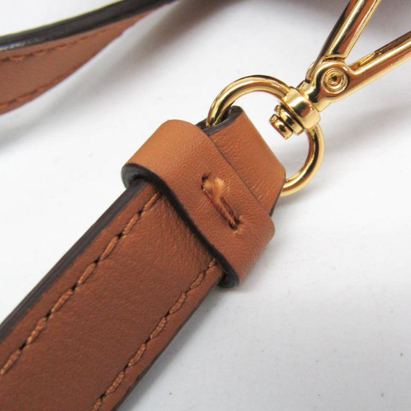 Mcm Visetos Leather Brown Bag