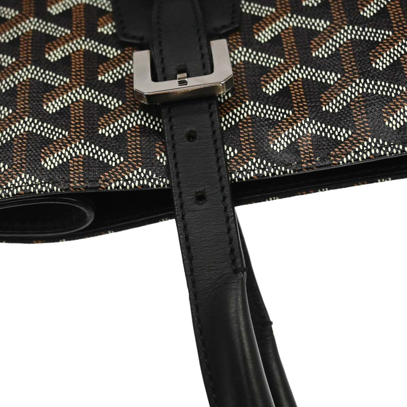 Goyard Comores Coated Canvas Black Bag