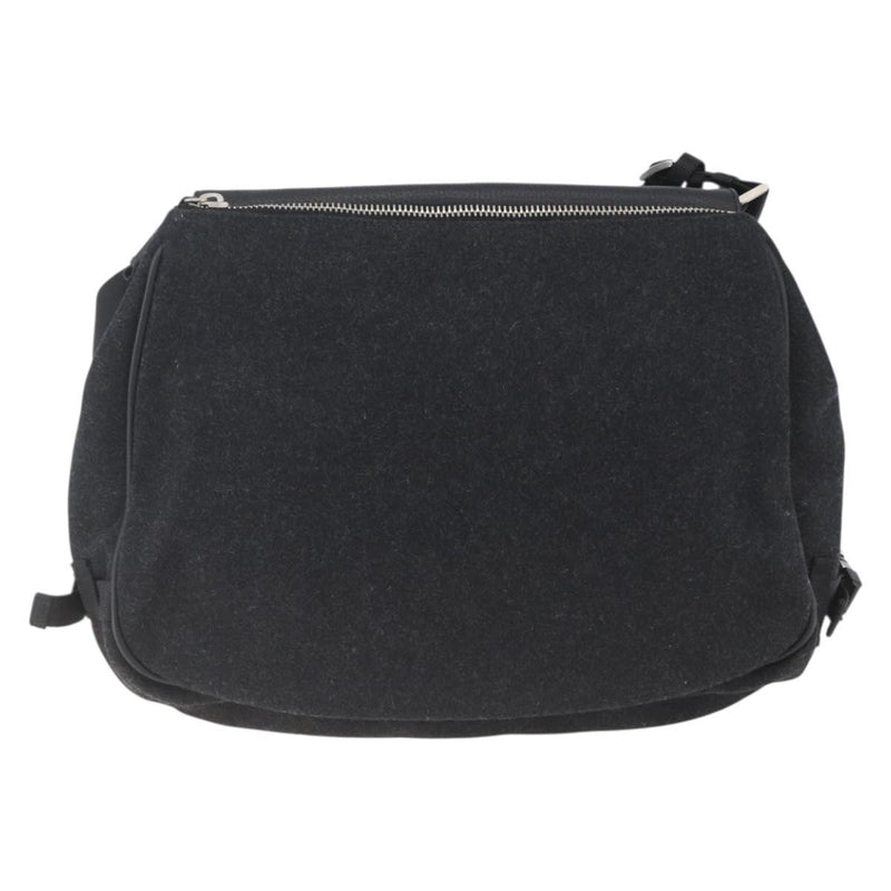 Prada Shoulder Wool Black Bag
