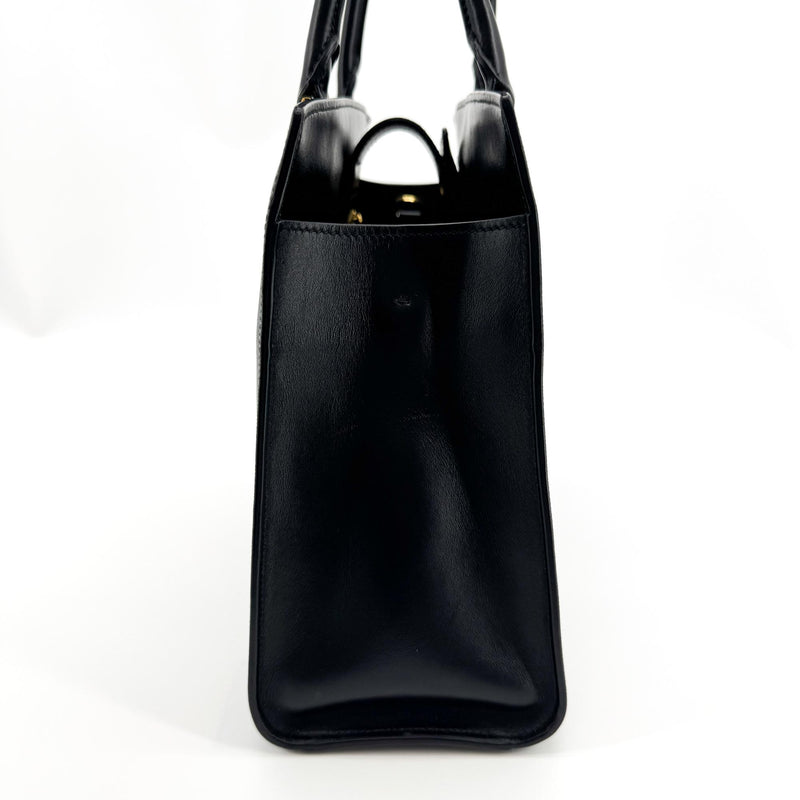 Prada Saffiano Tote Leather Black