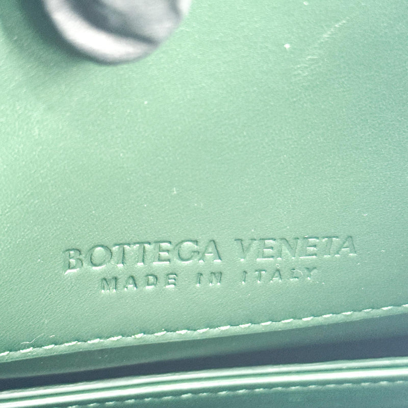 Bottega Veneta Mount Leather Green Bag