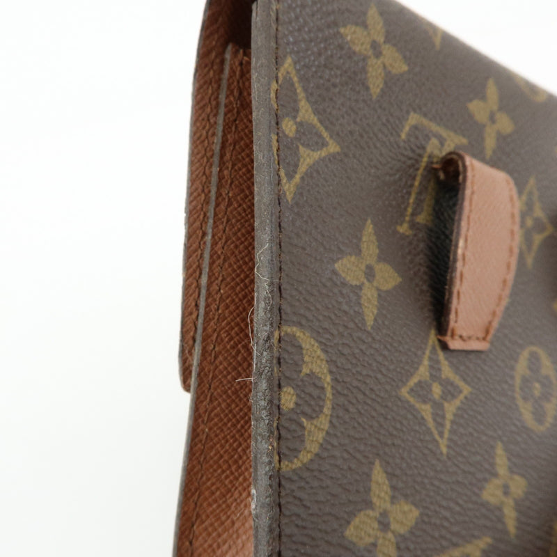 Louis Vuitton Pochette Arche Waist Monogram Canvas Brown Bag
