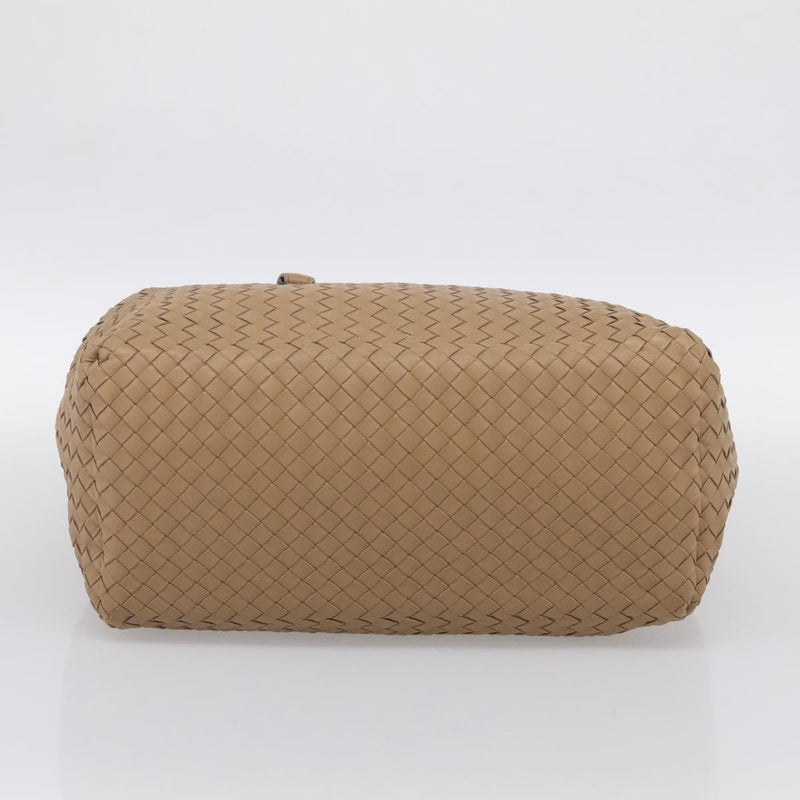 Bottega Veneta Brick Intrecciato Nappa Brown Leather Bag