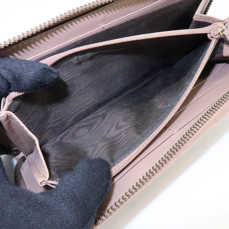 Gucci Gg Marmont Organizer Matelasse Leather Beige Accessory