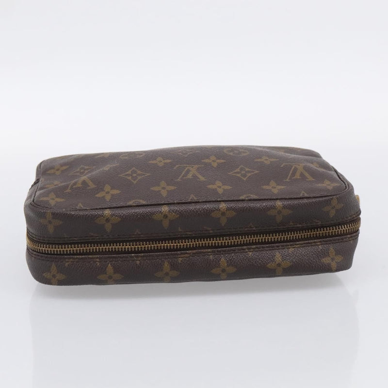 Louis Vuitton Trousse Toilette Monogram Canvas Brown Bag