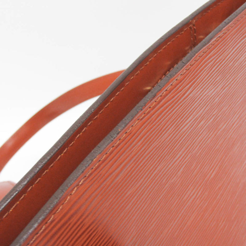 Louis Vuitton Lussac Epi Leather Brown Bag