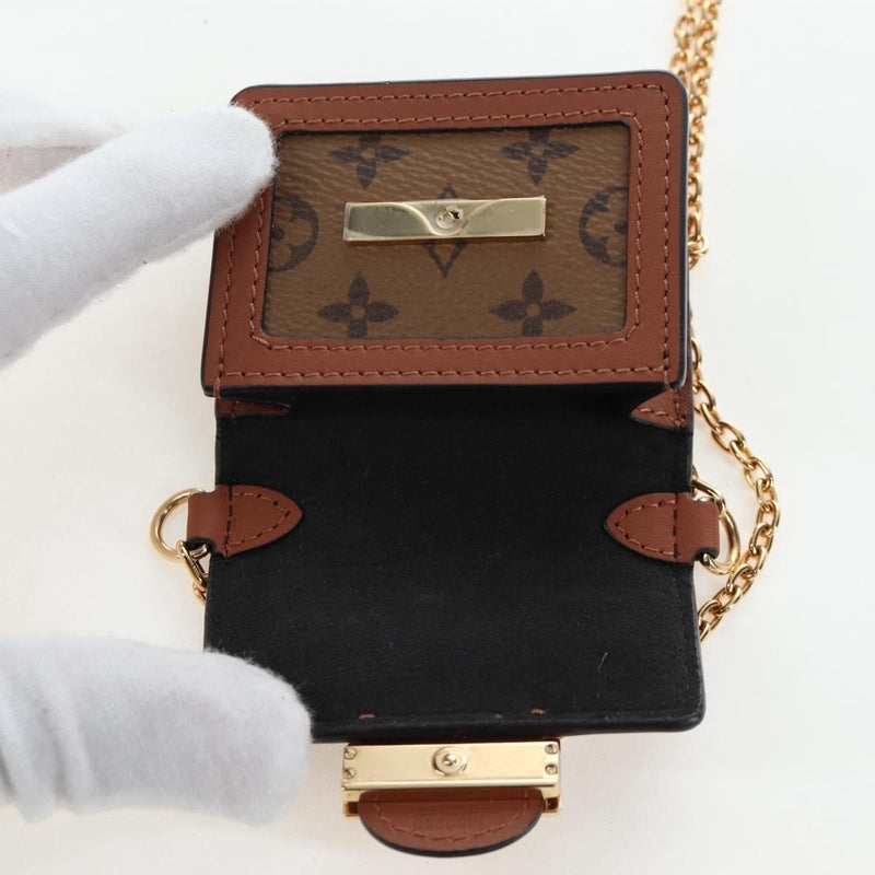 Louis Vuitton Dauphine Reverse Monogram Canvas Brown Bag