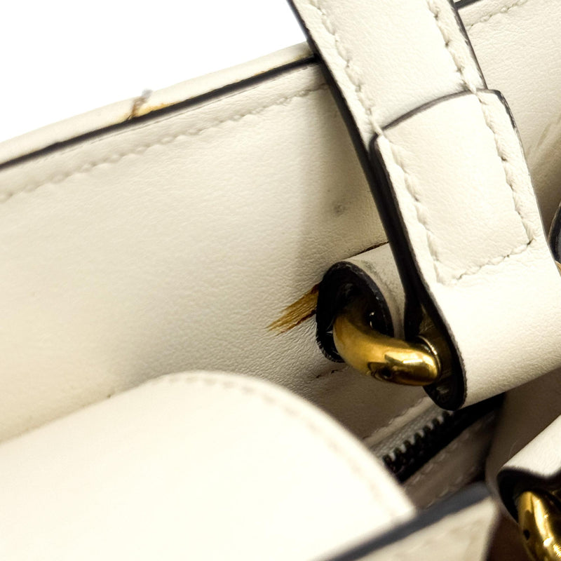 Gucci Gg Marmont Matelasse Leather Beige Calfskin Bag