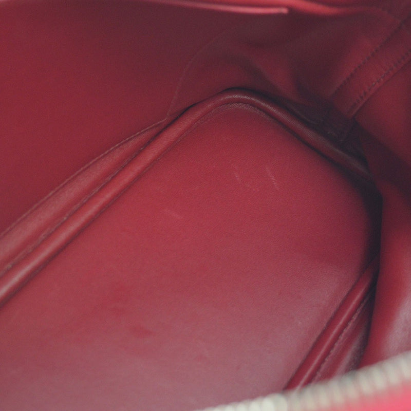 Hermes Bolide Clemence Red Leather Bag