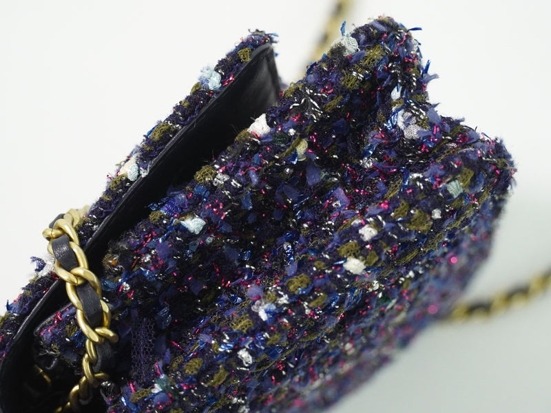 Chanel Wallet On Chain Tweed Multicolour Bag