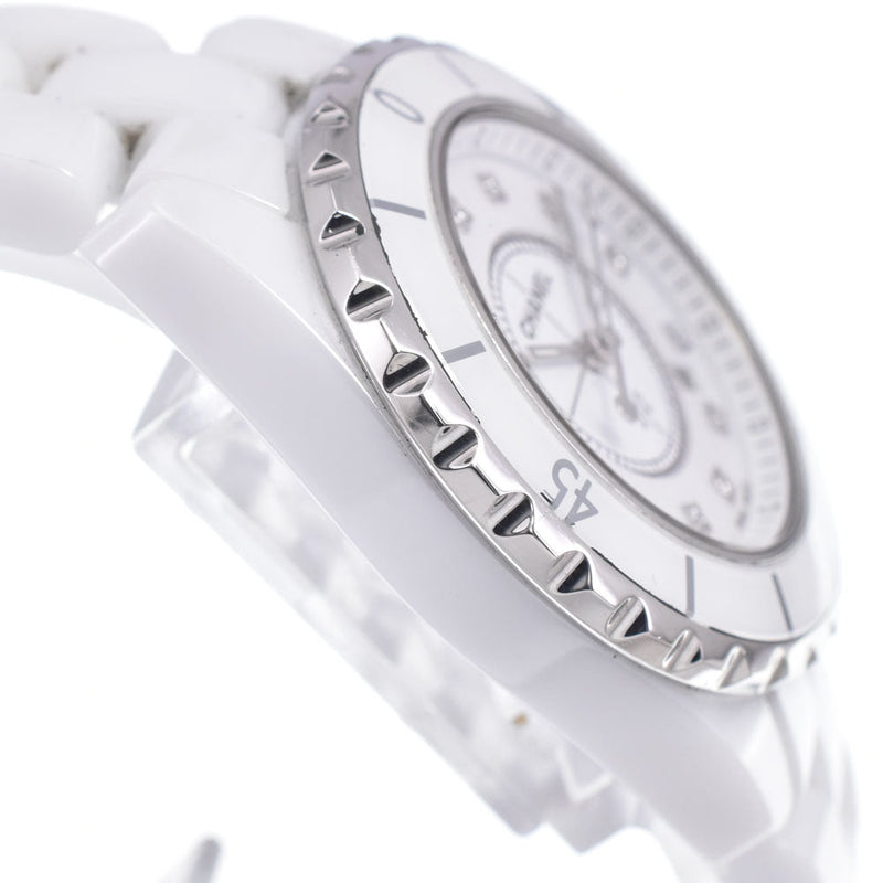 Chanel J12 Quartz Ceramic And Stainless Steel With Diamond Markers Watches