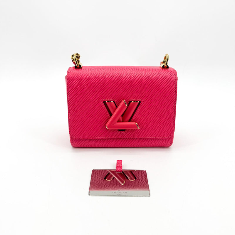 Louis Vuitton Braided Chain Twist Epi Leather Pink Bag