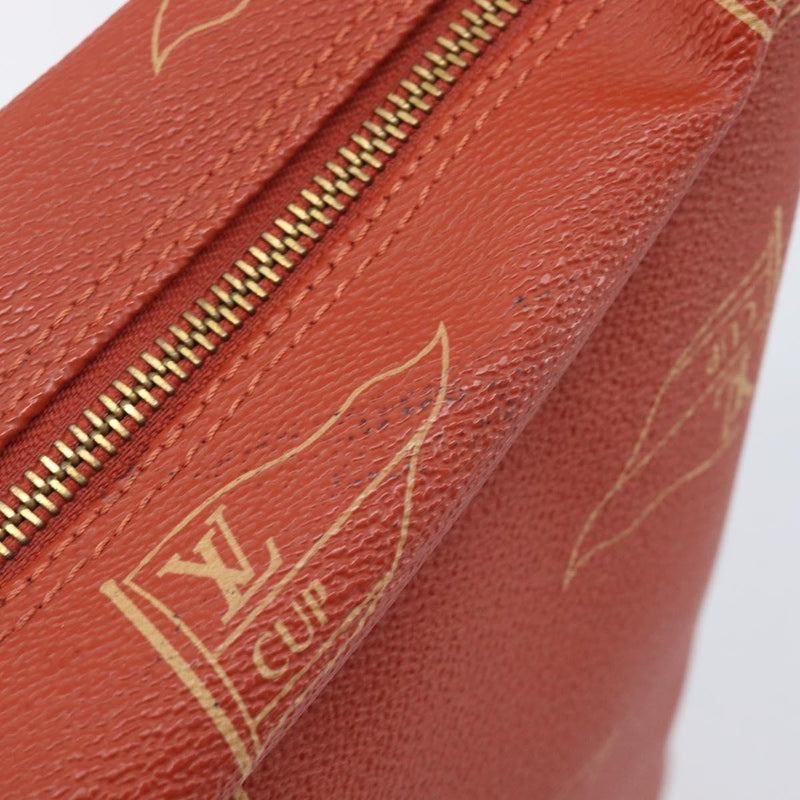 Louis Vuitton Cup Le Touquet Canvas Red Bag
