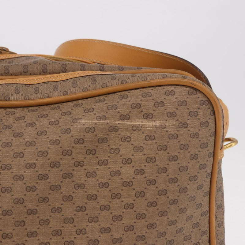 Gucci Micro Gg Canvas Beige Bag