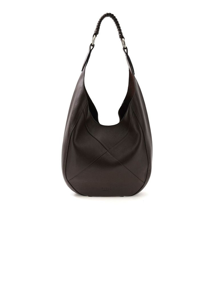 Guess Pauline Hobo Bag — Brown Cow Leather