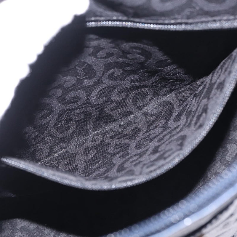Saint Laurent Overseas Leather Navy Bag