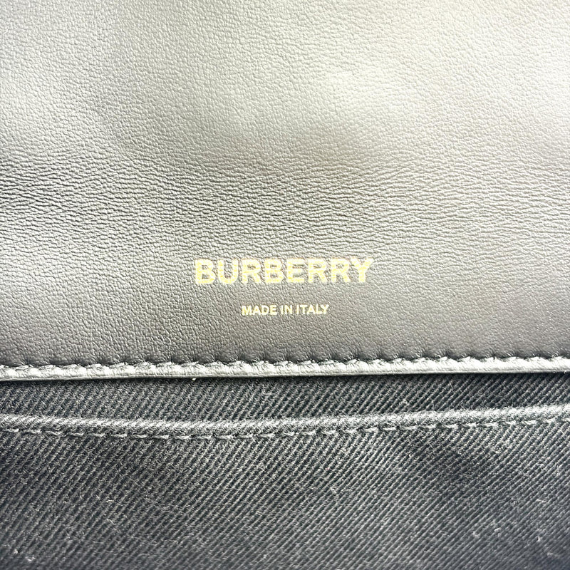 Burberry Lola Bum Quilted Lambskin Black Leather Bag