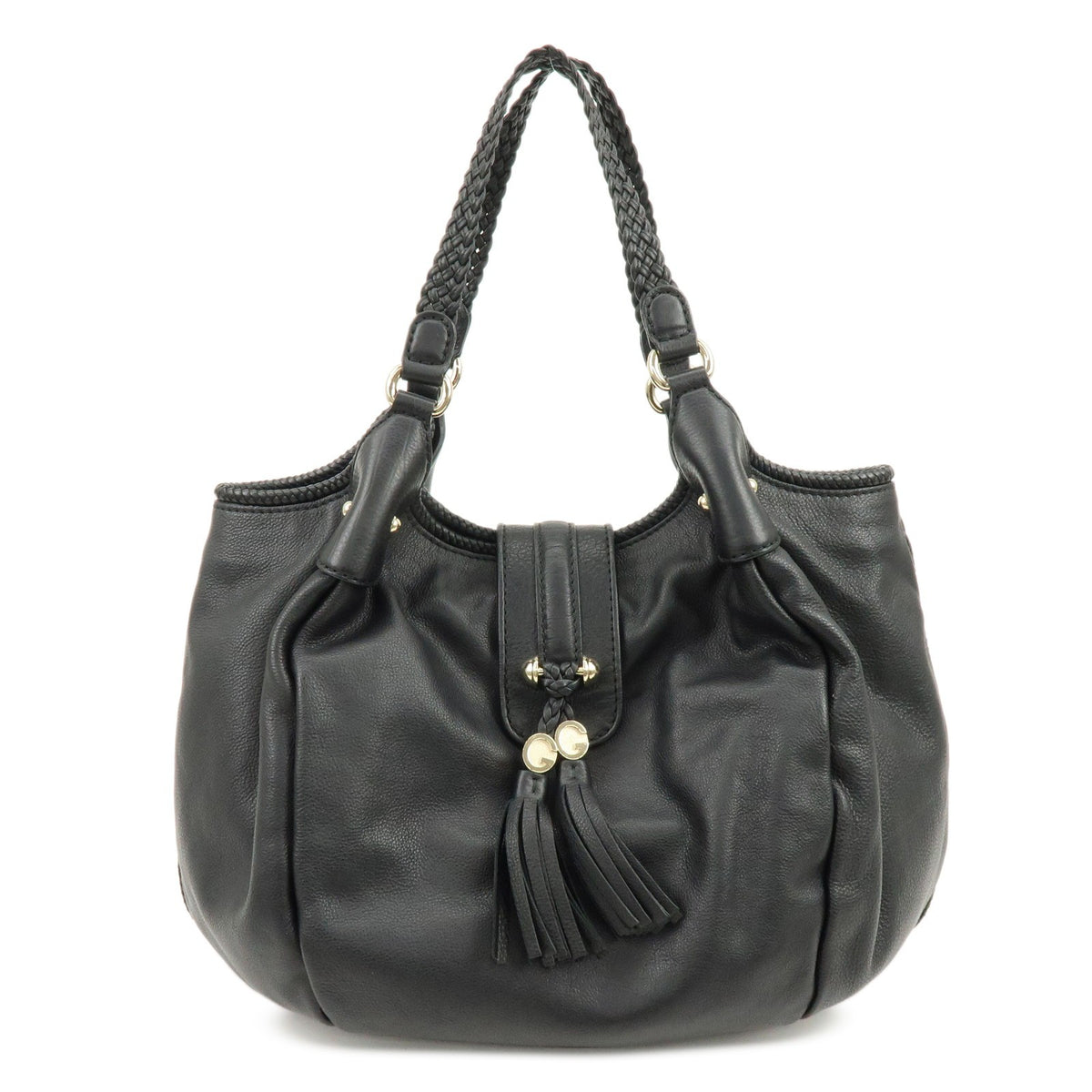 Gucci Marrakech Leather Black Bag