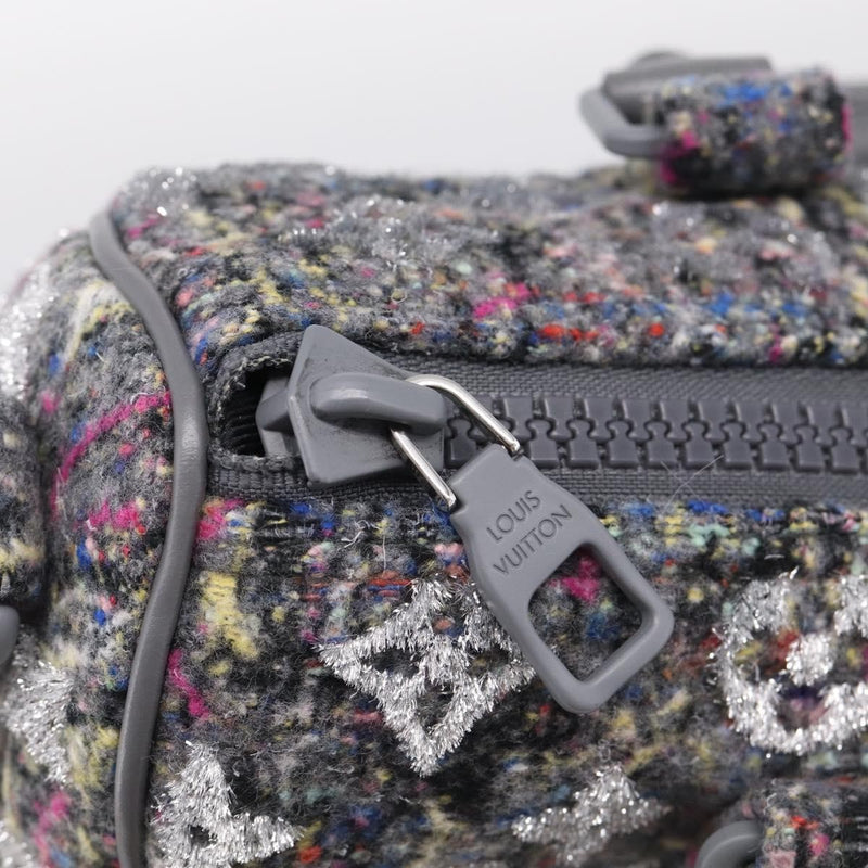 Louis Vuitton Keepall Bandouliere Lv Felt Multicolour Canvas Bag