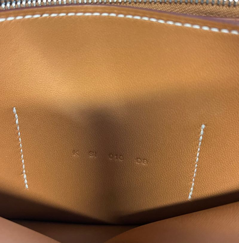 Hermes Dogon Waist Leather Brown Bag