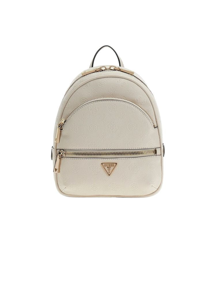 Guess Manhattan Ii Backpack — White Polyurethane