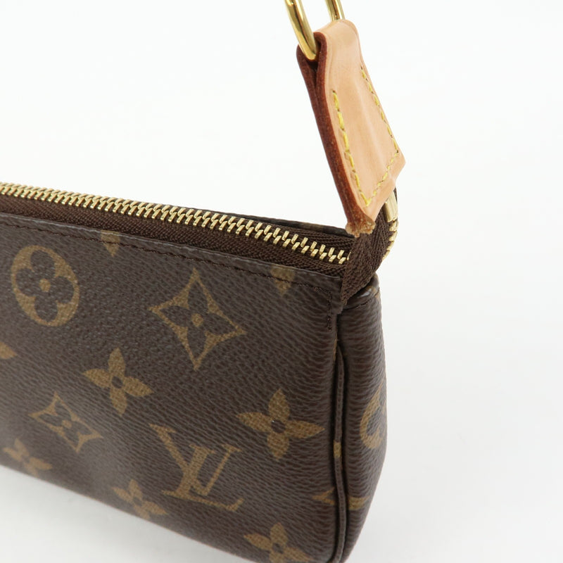 Louis Vuitton Pochette Accessoires Monogram Canvas Brown Bag