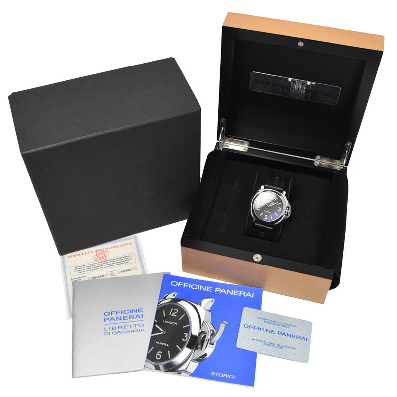 Panerai Luminor Marina Manual Stainless Steel And Rubber Watches