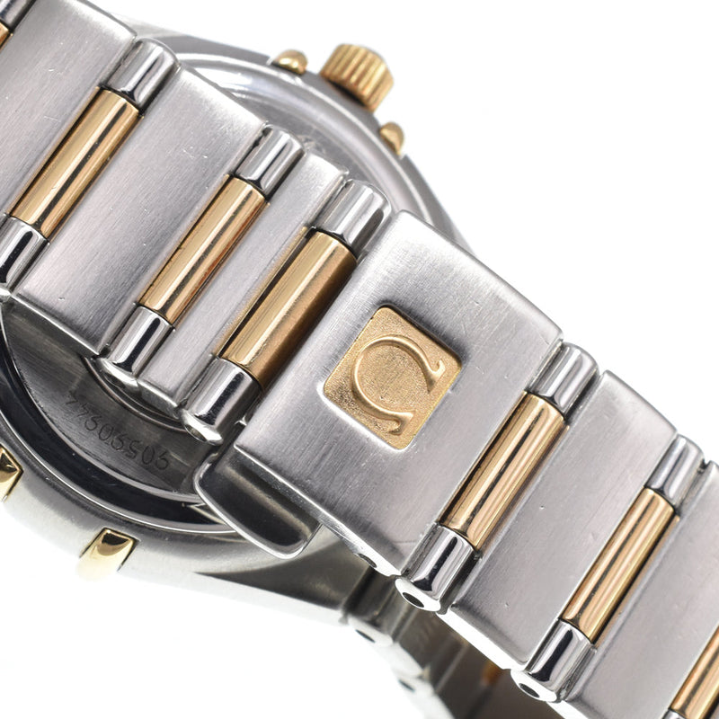Omega Constellation Quartz Stainless Steel And Yellow Gold With Diamond Bezel Markers Mother Of Pearl Watches