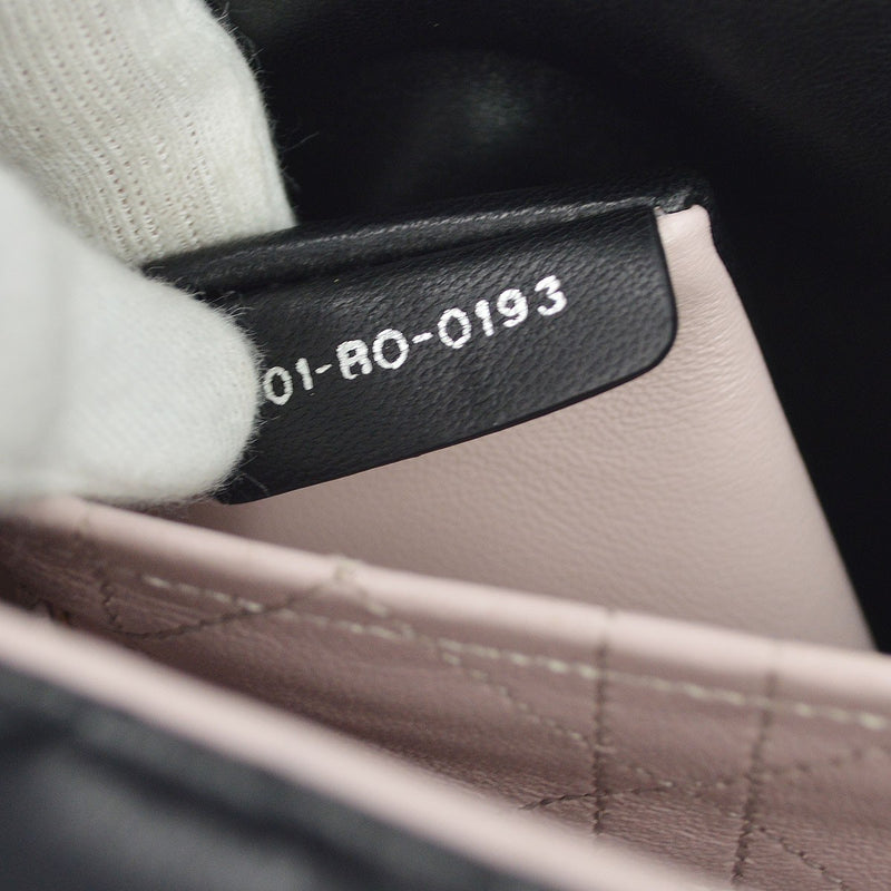 Christian Dior Black Cannage Leather Bag