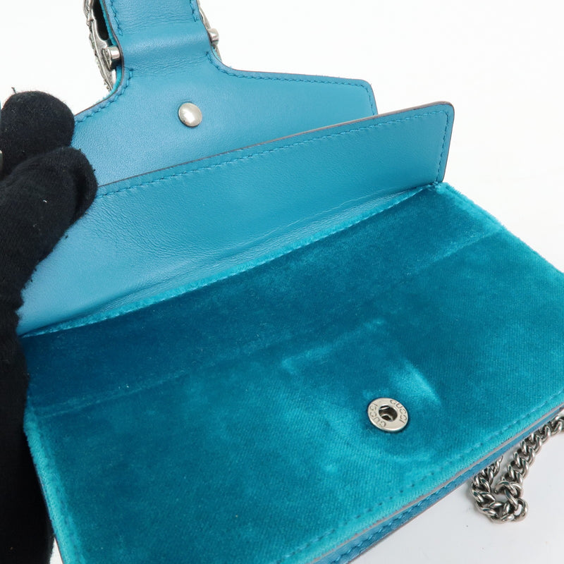 Gucci Dionysus Velvet Green Bag