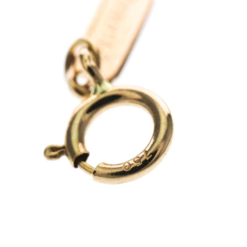 Tiffany & Co. T Smile Pendant 18k Rose Gold Pink_gold Bijoux