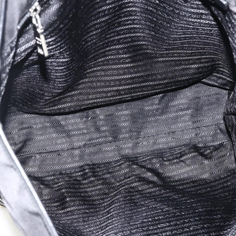 Prada Zip Tote Tessuto Black Nylon