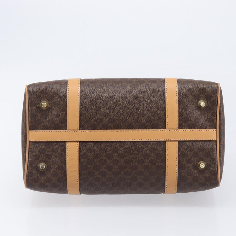 Celine Handbag Canvas Brown Bag