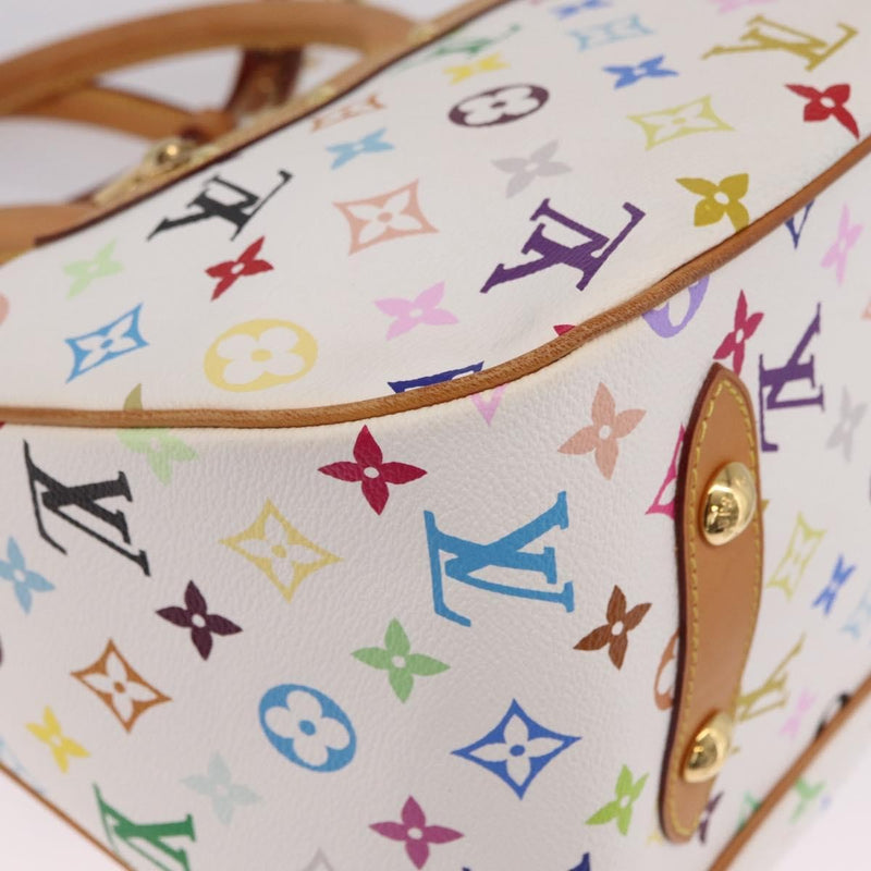 Louis Vuitton Rita Monogram Multicolor White Canvas Bag