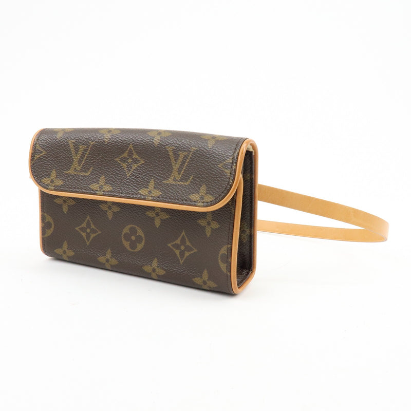 Louis Vuitton Florentine Waist Monogram Canvas Brown Bag