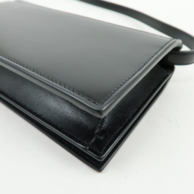 Saint Laurent Paris Chain Leather Black Bag