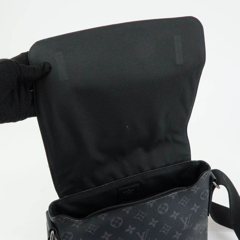 Louis Vuitton District Messenger Monogram Eclipse Canvas Gray