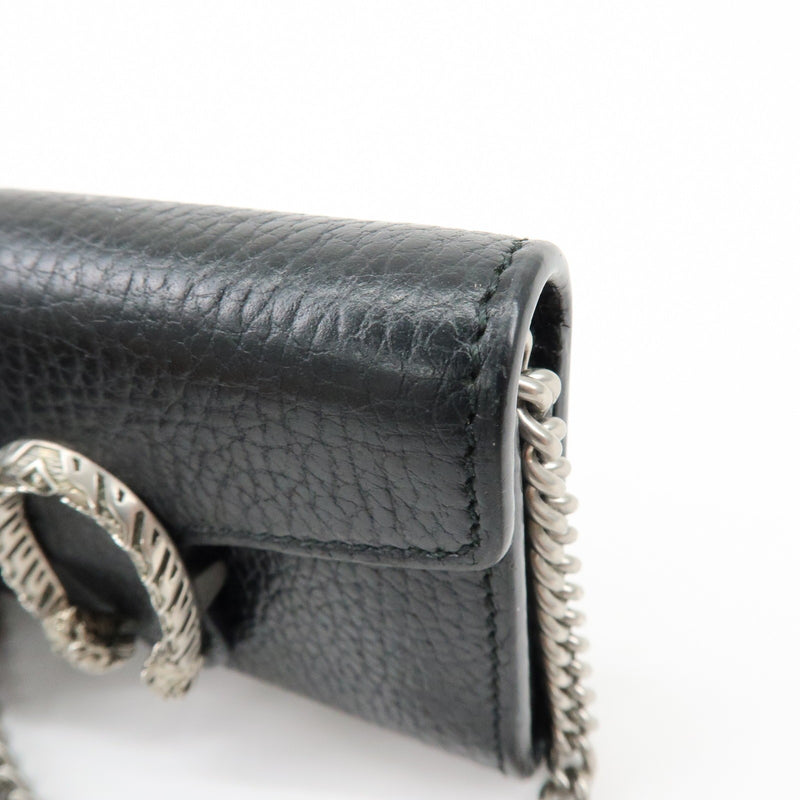 Gucci Dionysus Leather Black Bag
