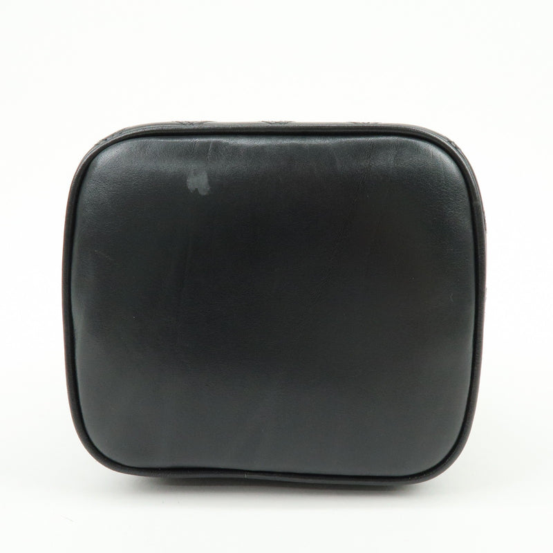 Chanel Vanity Leather Black Bag