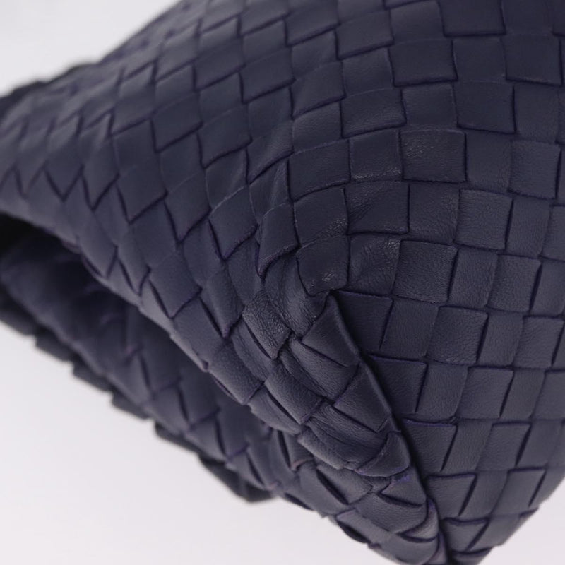 Bottega Veneta Olimpia Intrecciato Nappa Purple Leather Bag