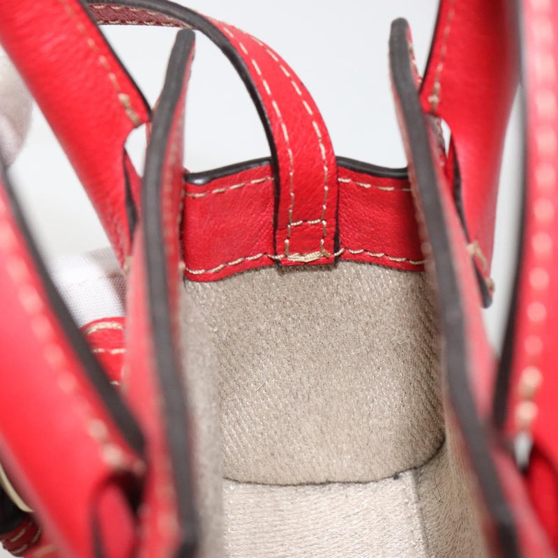 Chloe Edith Leather Red Bag
