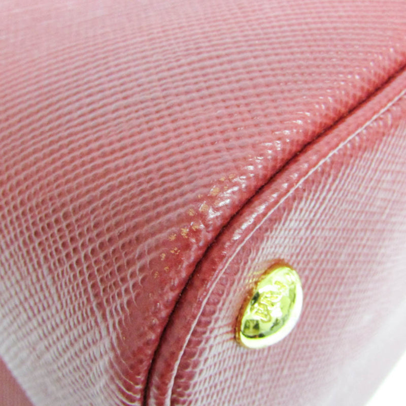 Prada Cuir Double Canvas And Saffiano Leather Beige Bag
